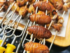 烤蚕蛹-KAOKAO烤烤·丹东海鲜烧烤(望京店)