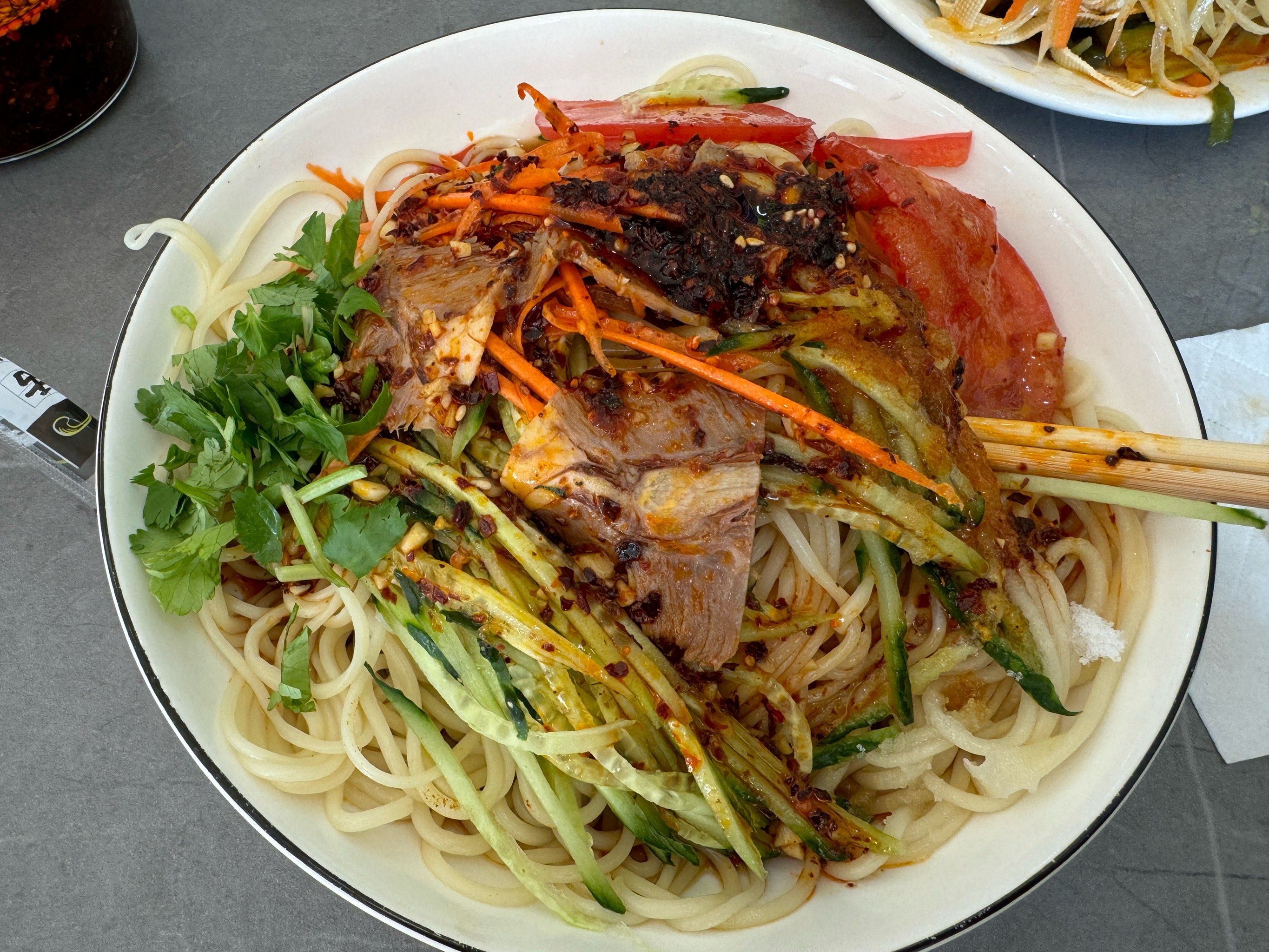 猛猛推荐!兰州牛肉凉拌面