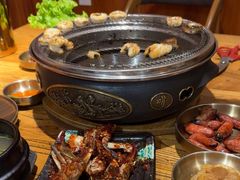 -草家酱蟹炭火烤肉店(珲春南路一店)