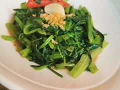 秘制虾酱炒空心菜-帕蓝·暹罗料理(大学路店)