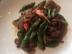 小炒黑毛土猪肉-梅林春晓花园餐厅