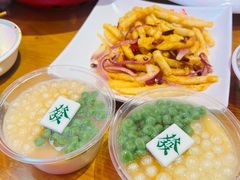 青团马蹄冰豆花-庆峰龙虾烧烤(合肥一店)