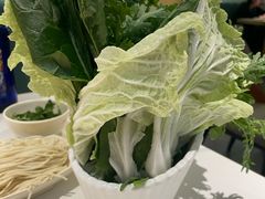 蔬菜拼盘-四川简阳羊肉汤火锅(金台路店)