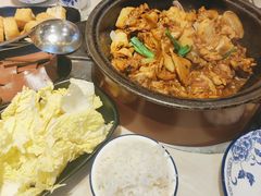 鸡煲套餐-蜀八婆鲍鱼鸡煲虾(宝安坪洲店)