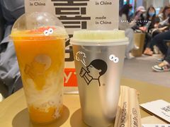 杨枝甘露-喜茶(天津乐宾百货店)