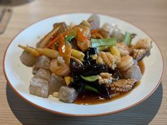 三鲜焖子-小船渔村•大连菜•大连焖鱼(黄河路店)