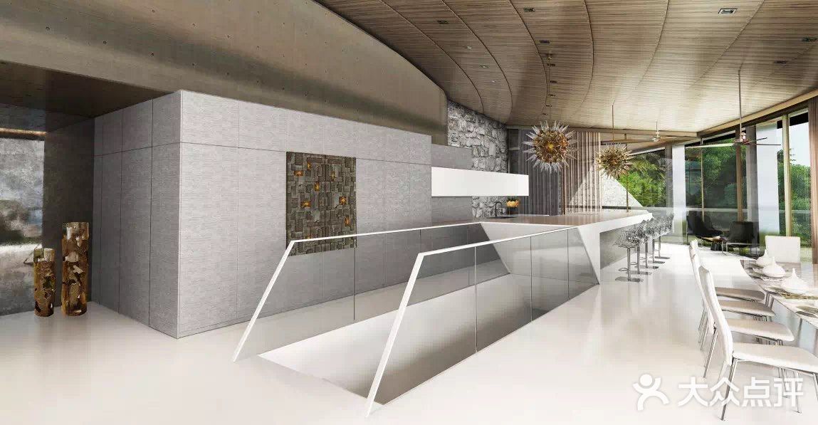 2000㎡的海边别墅，造型前卫, 室内更美！