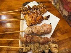 鸡肉串-百步拉面