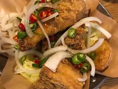 炸鸡翅一半一半-富乐满韩国正宗炸鸡韩国料理(虹泉路店)