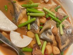 鲳鱼烧年糕-新荣记(新源南路店)