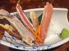 蟹刺身-蟹道乐(新宿本店)