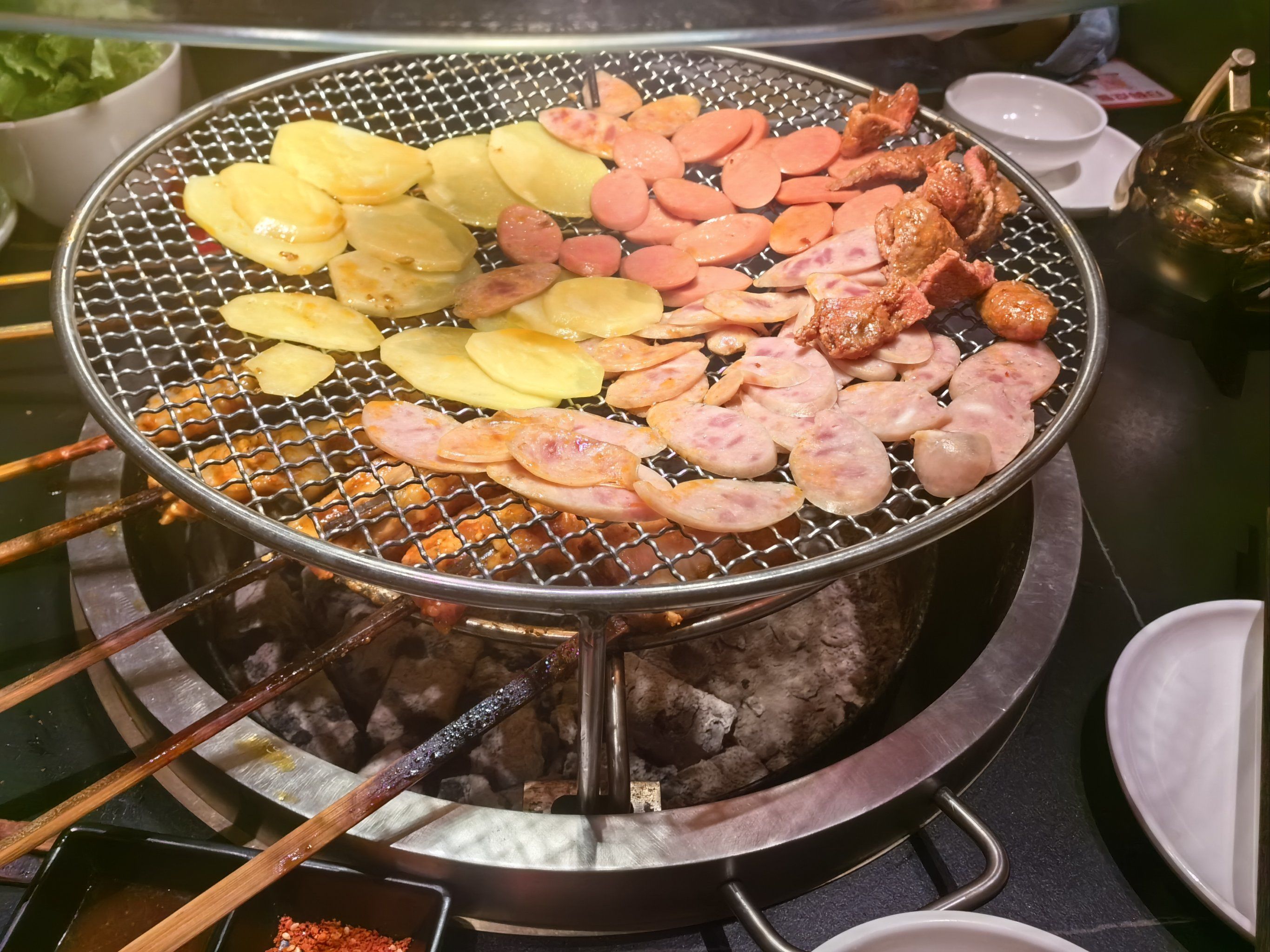 大竹签烤肉