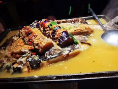 金银蒜香烤鱼-探鱼·鲜青椒爽麻烤鱼(番禺万达店)