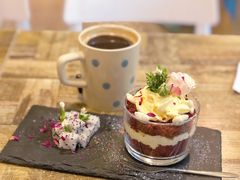 盆栽蛋糕-小时光咖啡馆(北锣鼓巷店)