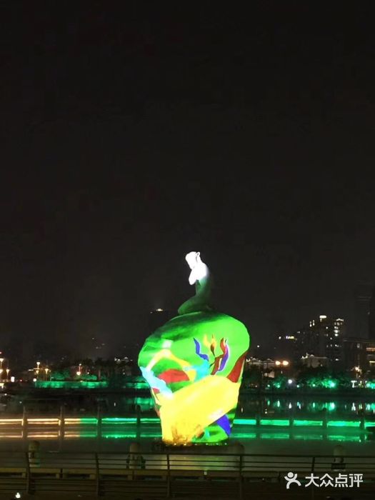 白鹭洲公园图片