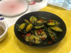 紫苏煎黄瓜-甜阿姨·天台花园私房菜(万松园店)