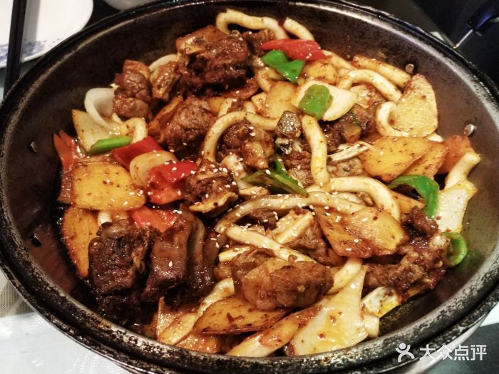 清真伊然轩青海特色美食土豆炕羊排图片 - 第14张