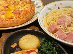 鸡肉培根双拼披萨-萨莉亚意式餐厅(龙阳广场店)