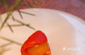 Ten-Year-Aged Tangerine Peel-Marinated Tomato