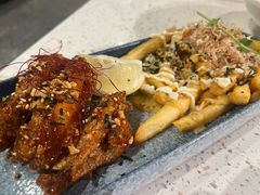 琥珀酱烤鸡翅拼和风海苔薯条-BE BRIGHT KITCHEN(正佳广场店)