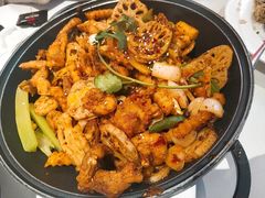 干锅牛蛙-渝蛙馆(新百店)