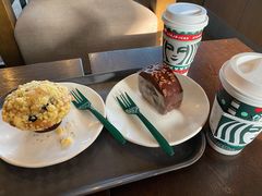 大蘑菇头形清新蓝莓麦芬-星巴克(新都会店)