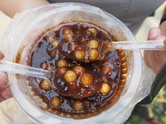 桂花赤豆糊圆子-潘玉麟糖粥