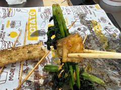 豆皮卷香菜-正宗八宝冰饭·非遗冰饭·烧烤(奎桥店)