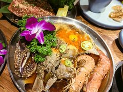 -明洞阿姨·韩式酱蟹烤肉·创意料理(三元桥店)