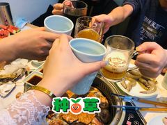 -绿岛港轩海鲜烤肉涮锅自助餐厅