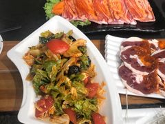 手撕拌菜-好旺角齐市鲜切牛自助烤肉(农林五道街总店)