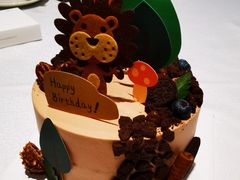 line巧克力蛋糕-半勺舒舒生日蛋糕店