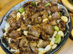 烤鸡心-老东镇啤酒屋海鲜加工·蒸汽海鲜·海鲜烧烤(台东店)