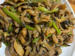 炒茄子丝-姥姥家春饼店(佳亿时尚广场店)