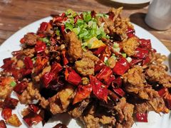 辣子炒鸡-悠味天老妈疙瘩汤(万达店)