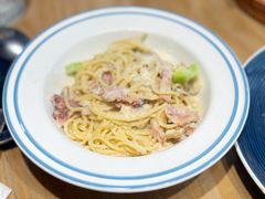 奶油蘑菇培根面-艾蜜西餐厅(梅园店)
