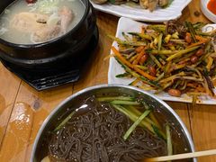辣炒黄蚬子-长寿参鸡汤(朝韩风情街店)