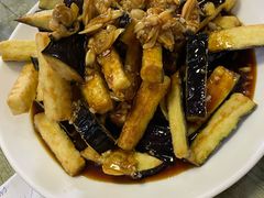 蛤蜊肉拌茄子-华春餐馆(鱼山路店)