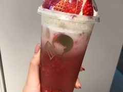 雪山莓莓桂花冻-喜茶(珠海华发商都店)