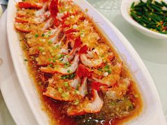 蒜蓉蒸开片草虾-金时代顺风大酒店(金山店)