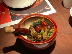 皮蛋捶辣椒茄子-小隐人家(乐松店)