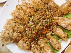 椒盐皮皮虾-大树下海鲜饭店
