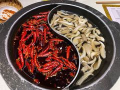 牛油菌汤鸳鸯-川西坝子火锅(金沙1.0直营店)