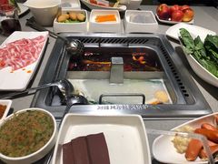 自助取餐区-海底捞火锅(万达广场店)