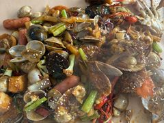手抓海鲜-京秀缘蒸汽海鲜农家菜大馅蒸饺