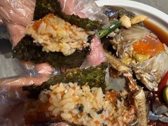 -草家酱蟹炭火烤肉店(珲春南路一店)