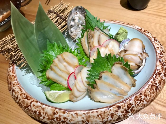 低温慢煮鲍鱼刺身