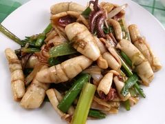 葱炒笔管-华春餐馆(鱼山路店)