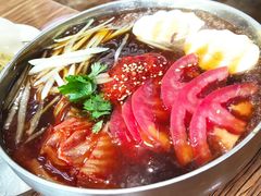 冷面-味之朝·烤盘牛肉·松兰拌饭