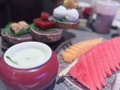 自制老北京酸奶-花家怡园(四合院总店)